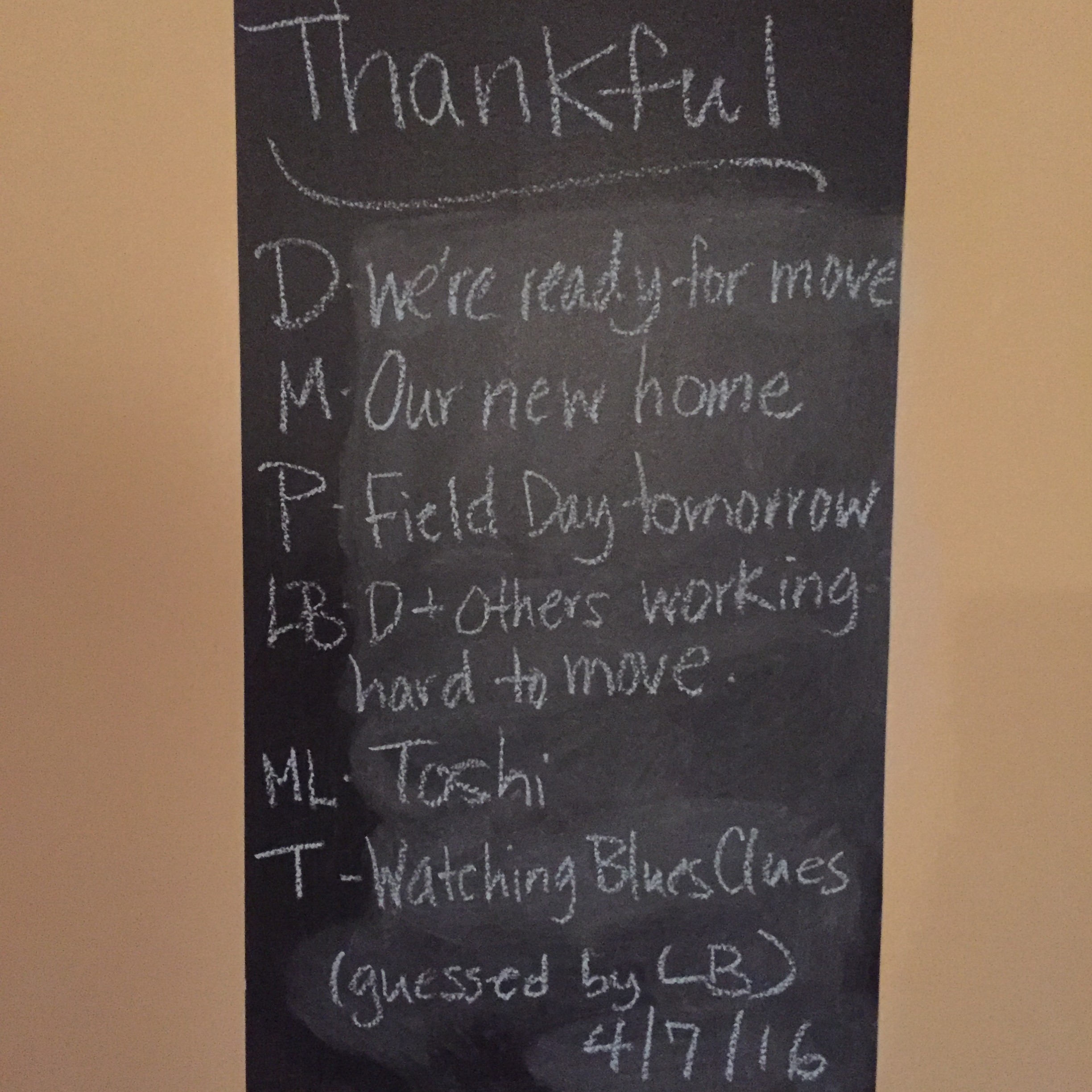 Thankful Thursday 4.7.16